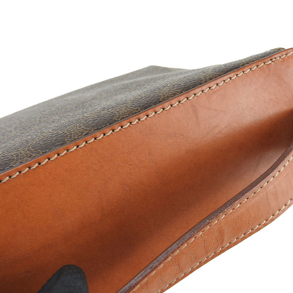 Celine Celine Macadam PVC Leather Handbag Brown Canvas Handbag - Picture 11 of 15